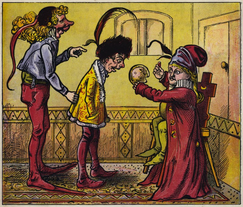 Kleiner Jack Horner (Farblithografie) von English School