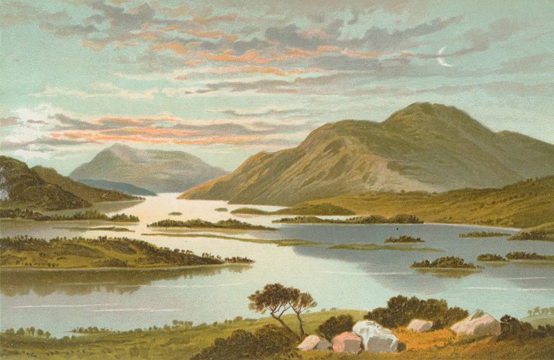 Loch Lomond vom Mount Misery von English School