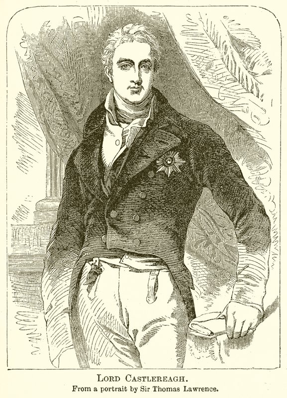 Lord Castlereagh von English School