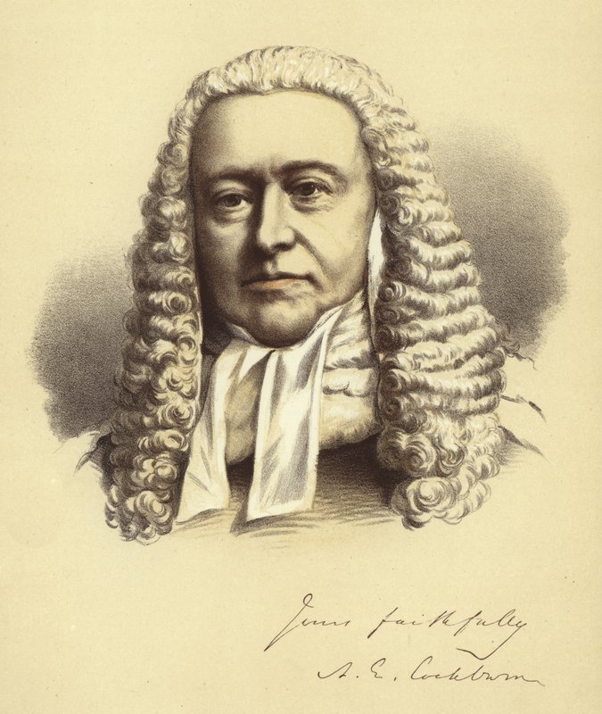 Lord Chief Justice Cockburn von English School