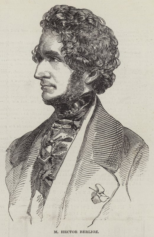 M Hector Berlioz (Stich) von English School