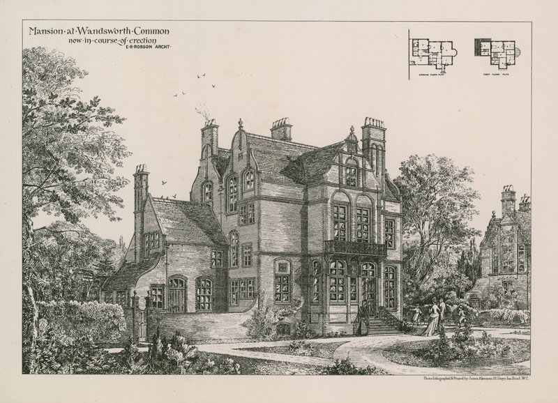 Herrenhaus am Wandsworth Common von English School