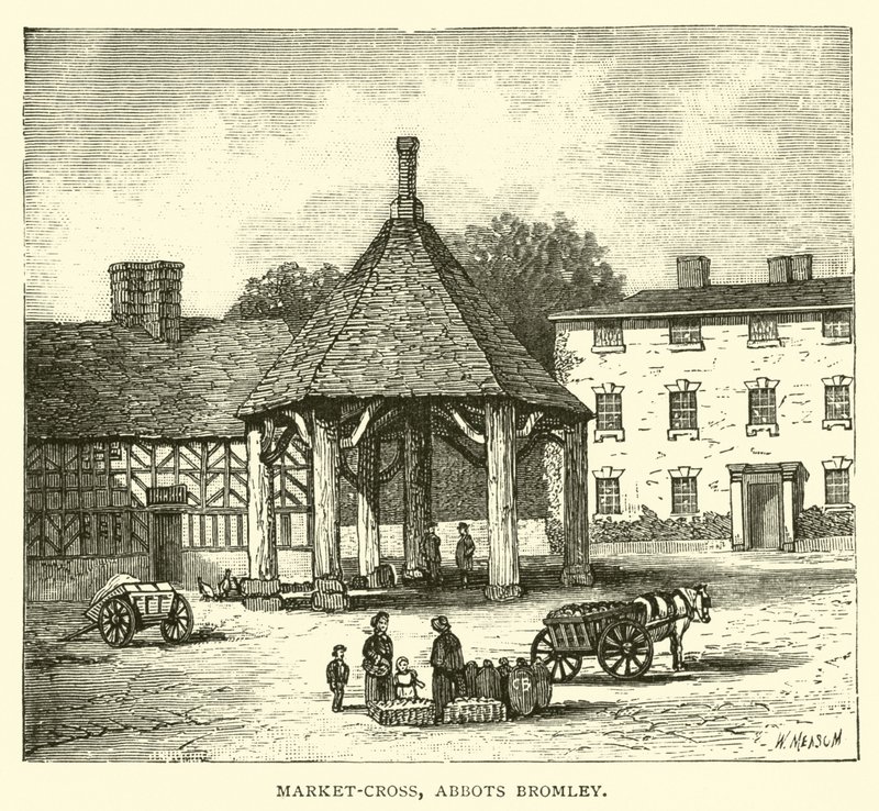 Marktkreuz, Abbots Bromley von English School