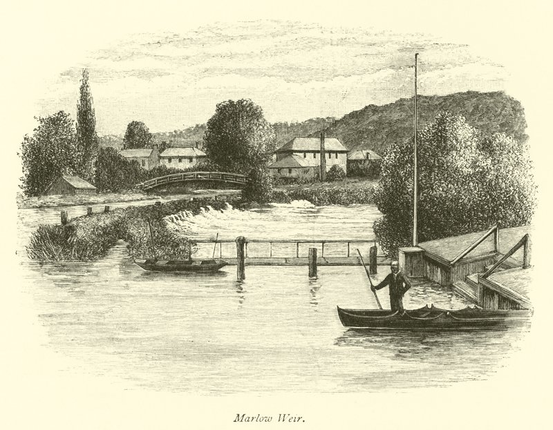 Marlow Weir von English School