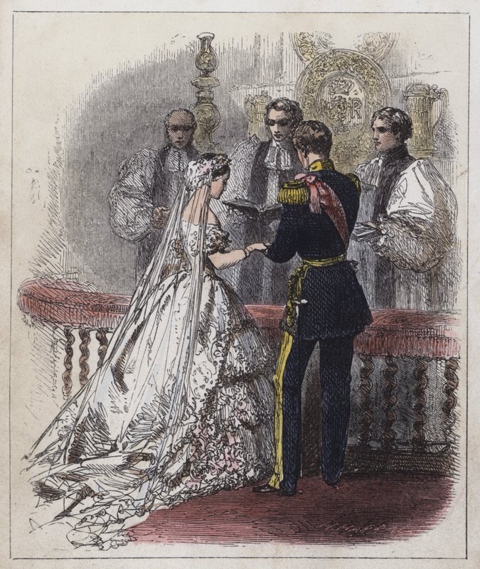 Hochzeit der Prinzessin Royal von English School