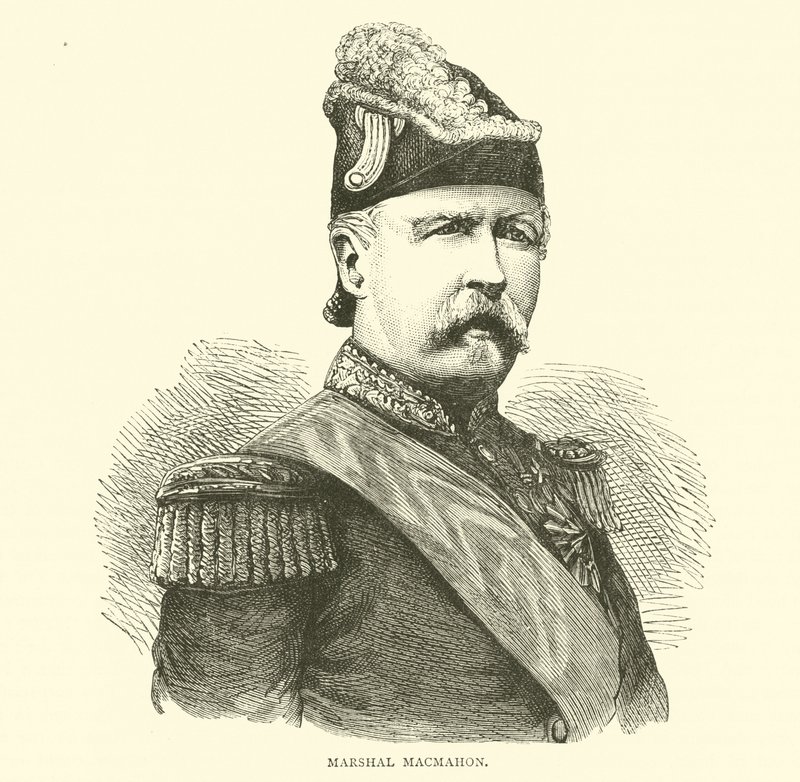 Marschall Macmahon, August 1870 von English School