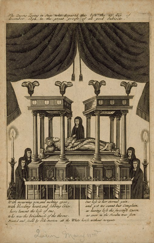 Maria II. von England von English School
