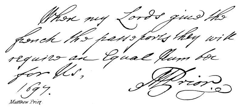 Matthew Prior von English School