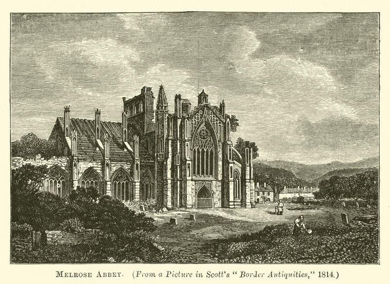 Melrose Abbey von English School