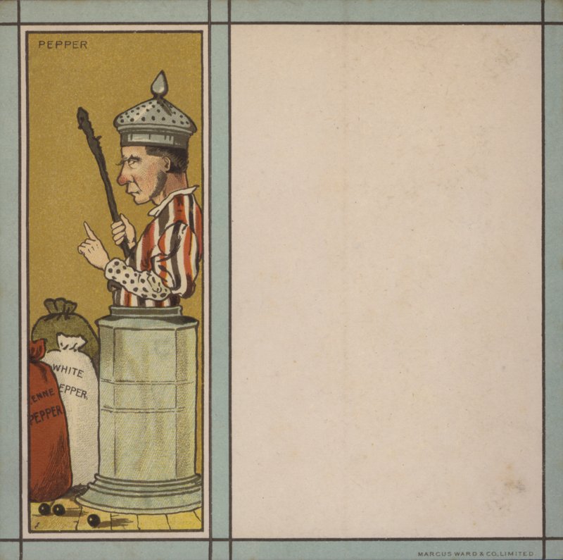 Menüillustration: Pfeffer von English School