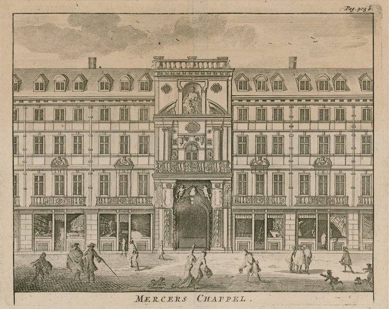 Mercers Chapel, Cheapside, London von English School