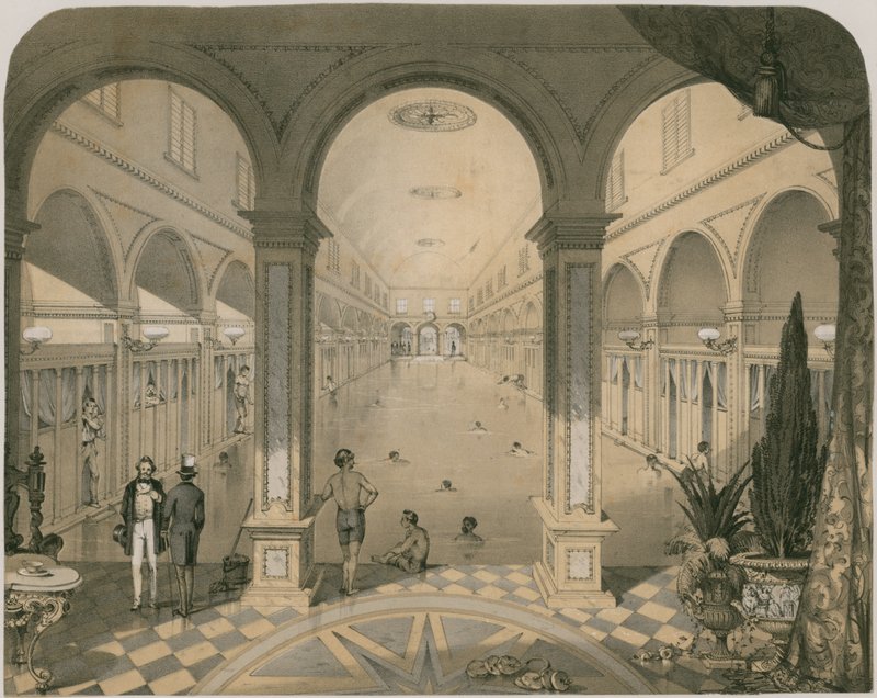 Metropolitan Tepid und Cold Swimming Baths von English School