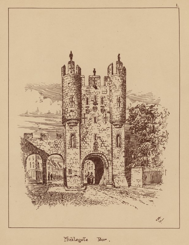 Micklegate Bar von English School