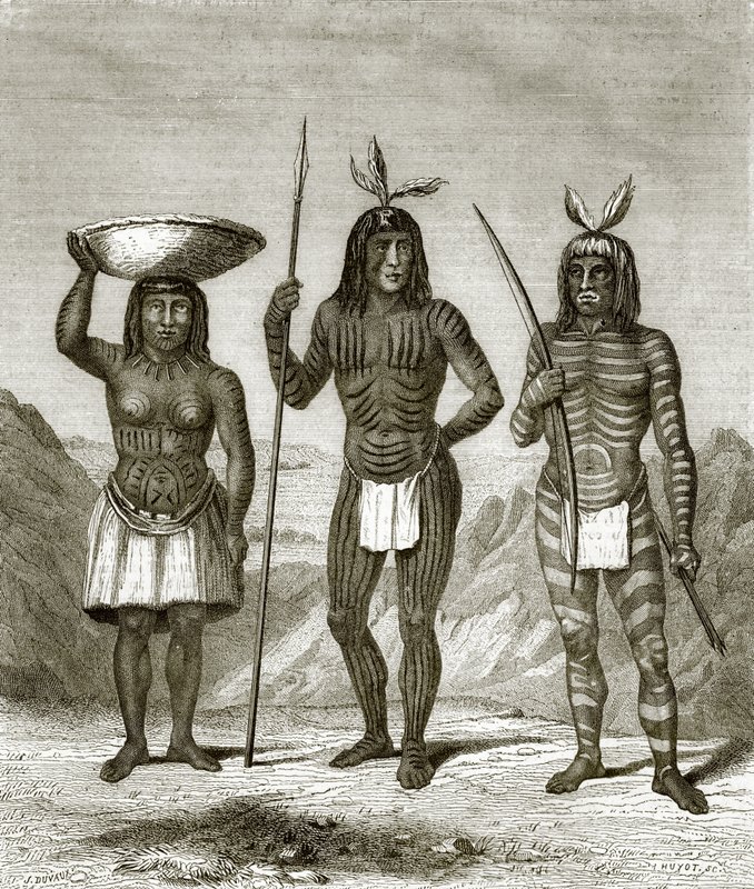 Mohave-Indianer von English School