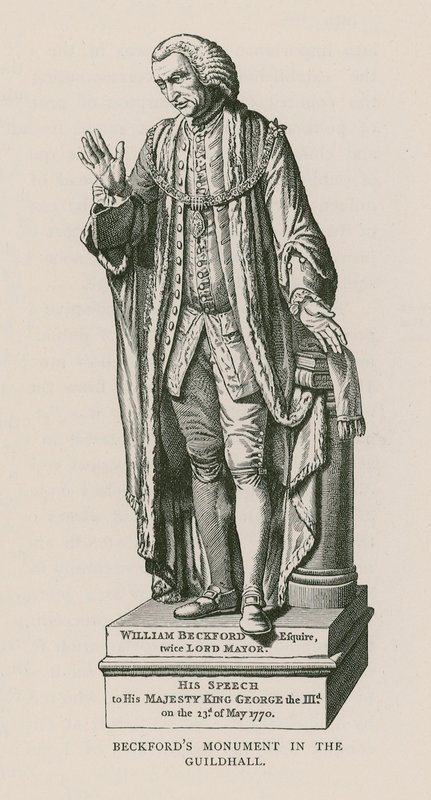 Denkmal für William Beckford von English School