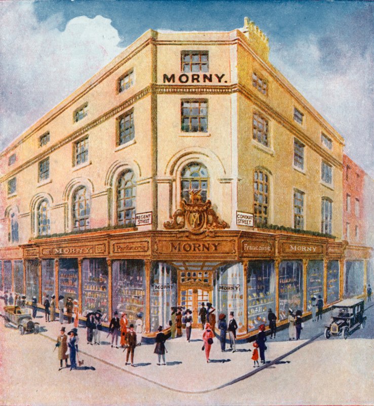 Morny Freres in der Regent Street 201 von English School