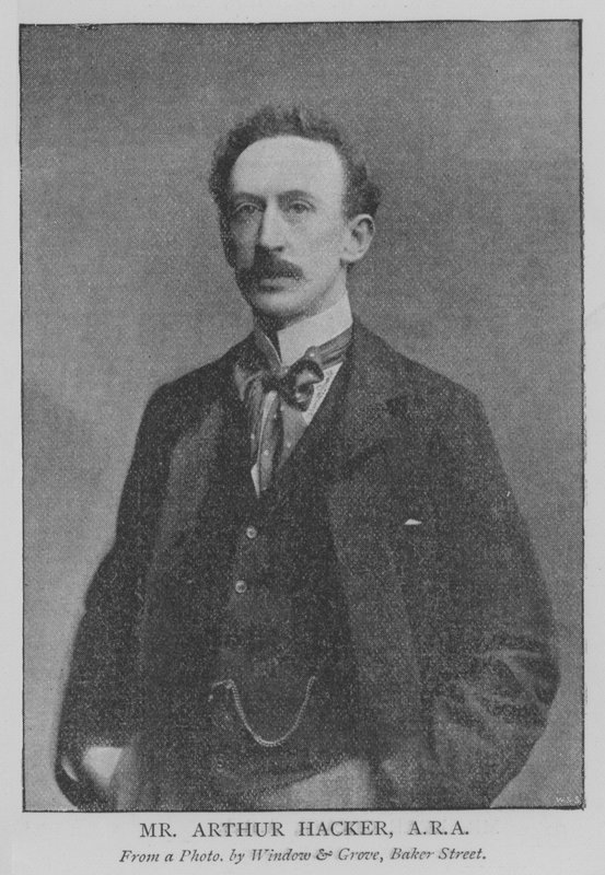 Mr Arthur Hacker, ARA von English School