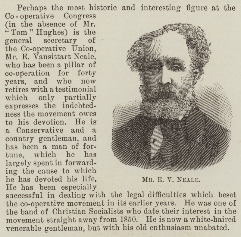 Herr E V Neale von English School