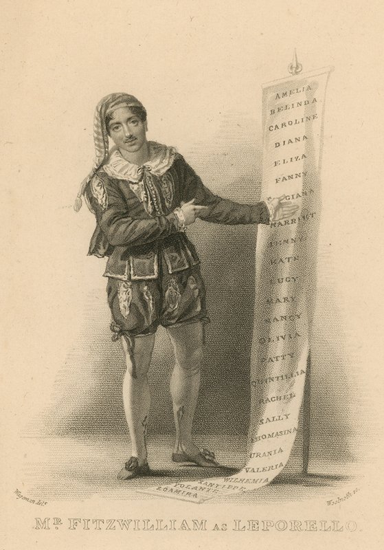 Mr Fitzwilliam als Leporello von English School