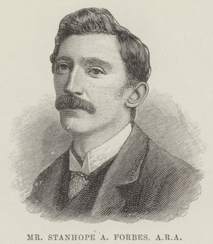 Mr. Stanhope A. Forbes, ARA (Gravur) von English School