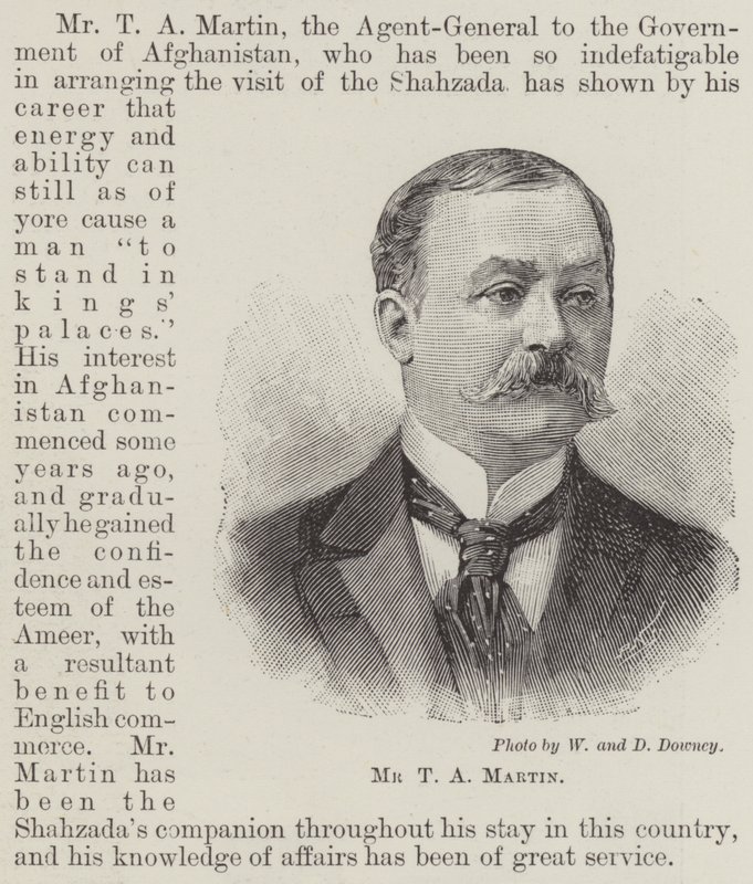 Mr. T. A. Martin (Gravur) von English School