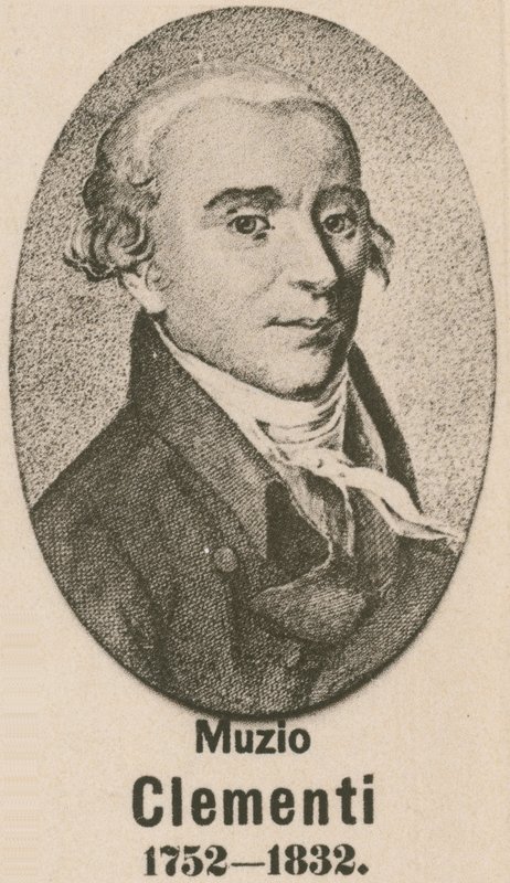Muzio Clementi (Gravur) von English School