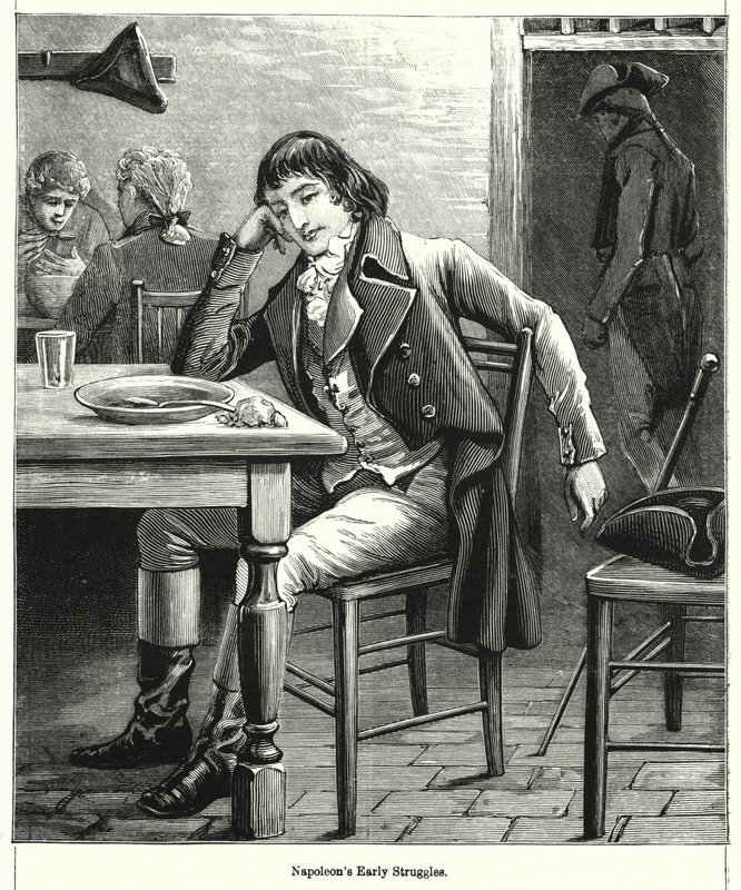 Napoleons frühe Kämpfe von English School