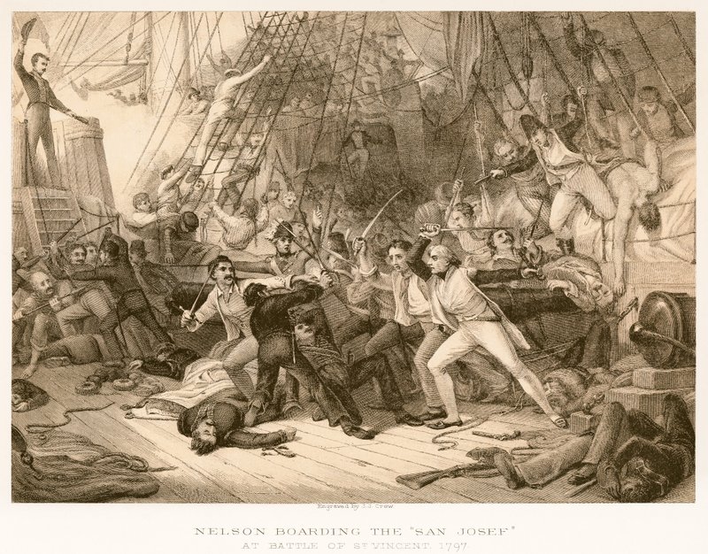 Nelson entert die San Josef von English School