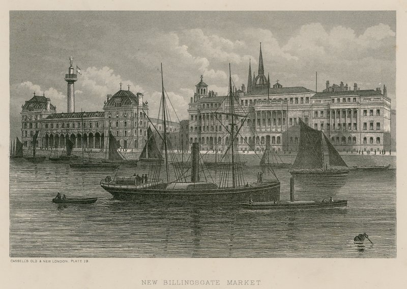 Neuer Billingsgate-Markt von English School