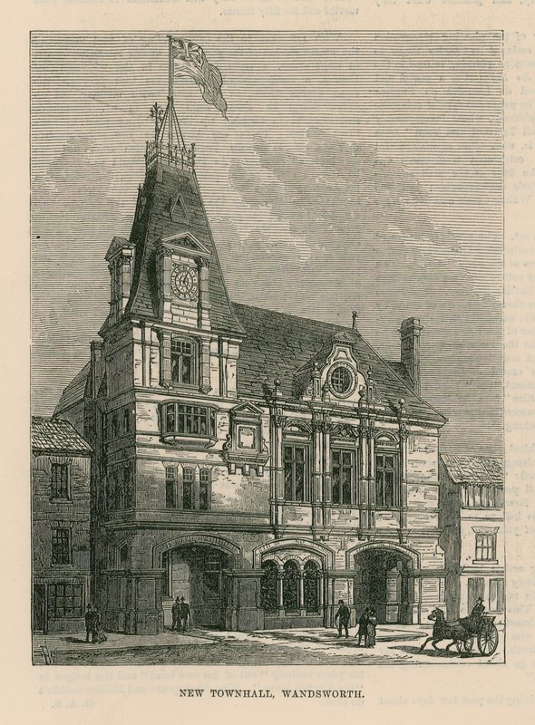 Neues Rathaus in Wandsworth von English School