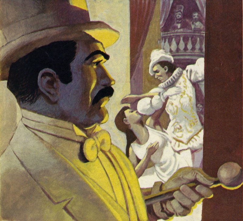 Nijinski wurde von Sergei Diaghilev entdeckt von English School