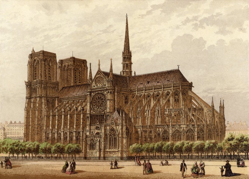 Notre Dame, Paris von English School