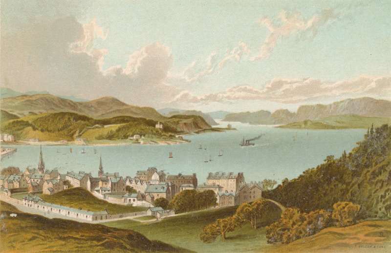 Oban Bay und Sound of Kerrera von English School