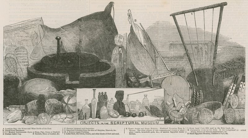 Objekte im Scriptural Museum, London von English School
