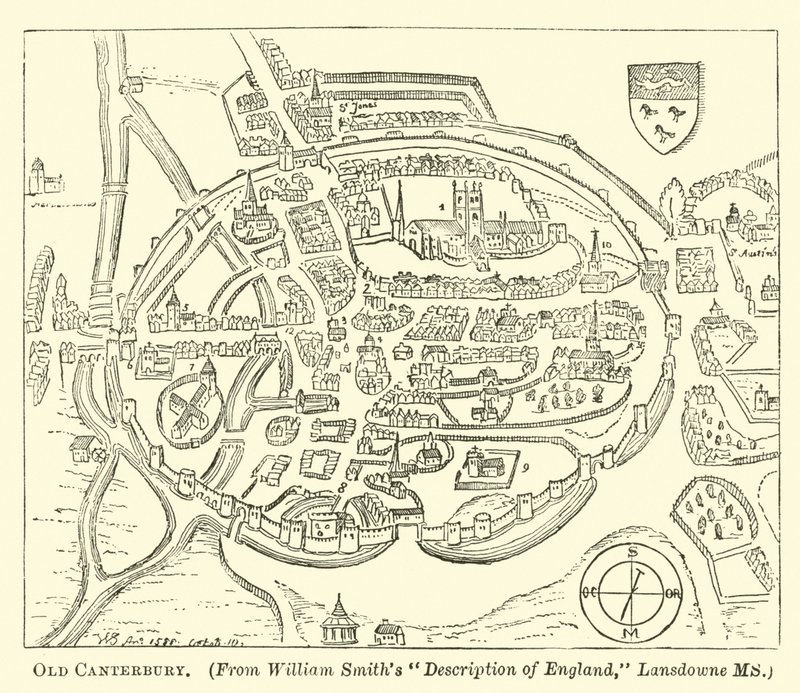 Alt Canterbury von English School