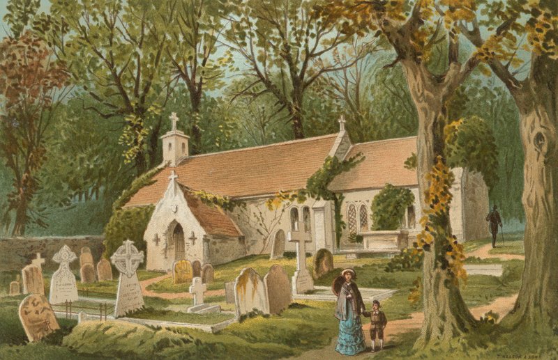 Alte Kirche - Bonchurch - Isle of Wight von English School