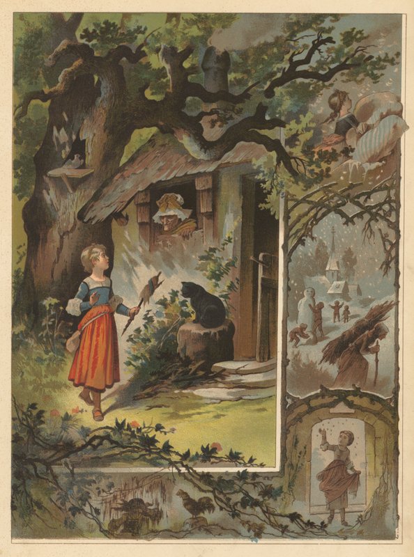 Alte Mutter Gans von English School