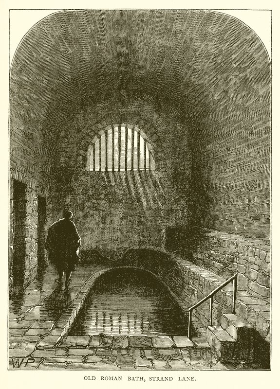 Altes römisches Bad, Strand Lane von English School