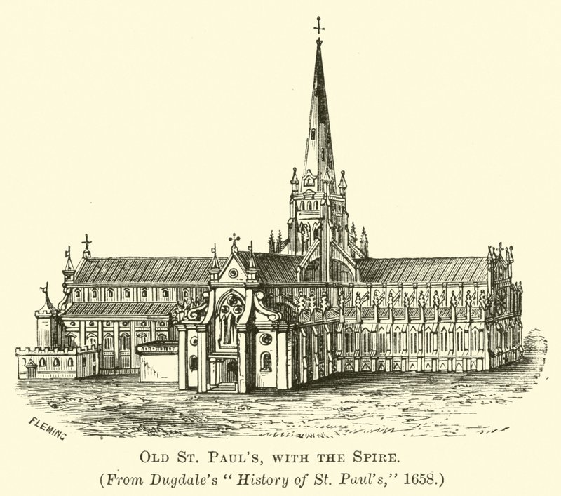 Alte St. Pauls mit dem Turm von English School