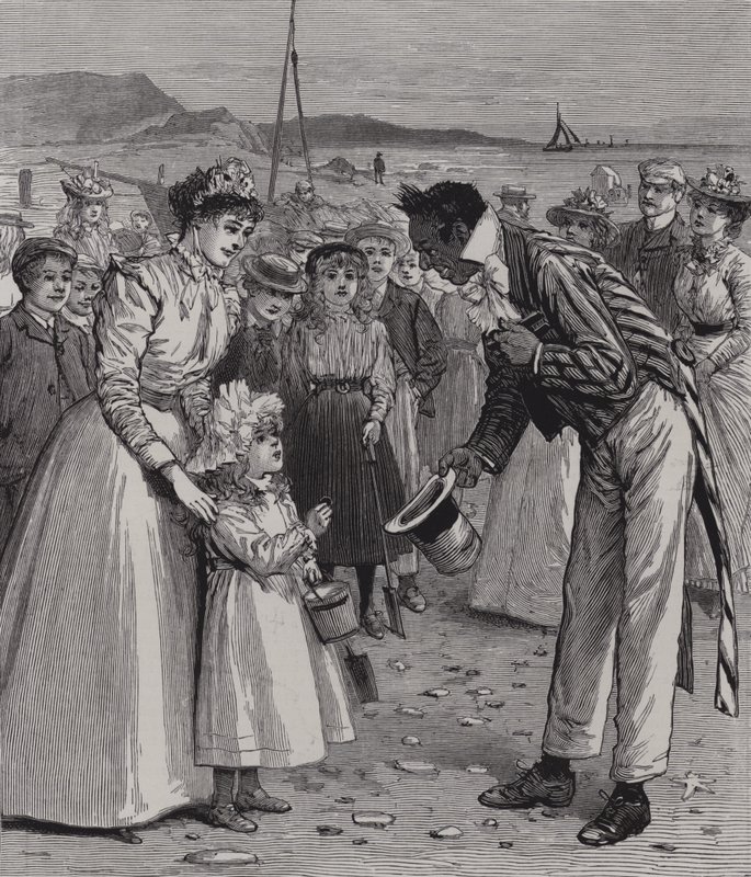 Am Strand - Onkel Bones von English School