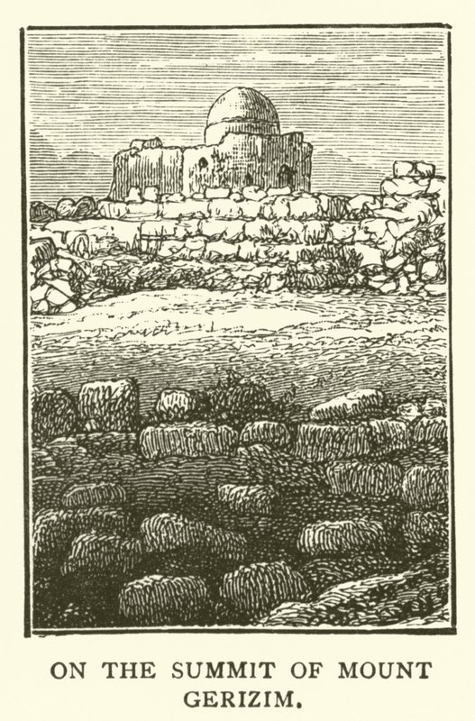 Auf dem Gipfel des Berges Gerizim von English School