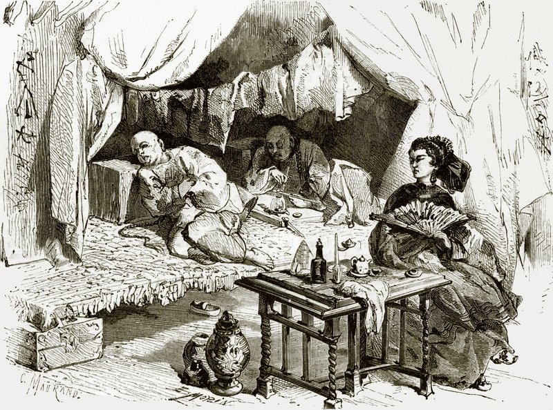 Opiumraucher von English School