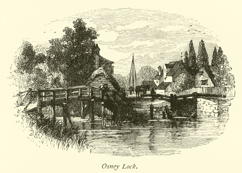 Osney Schleuse von English School