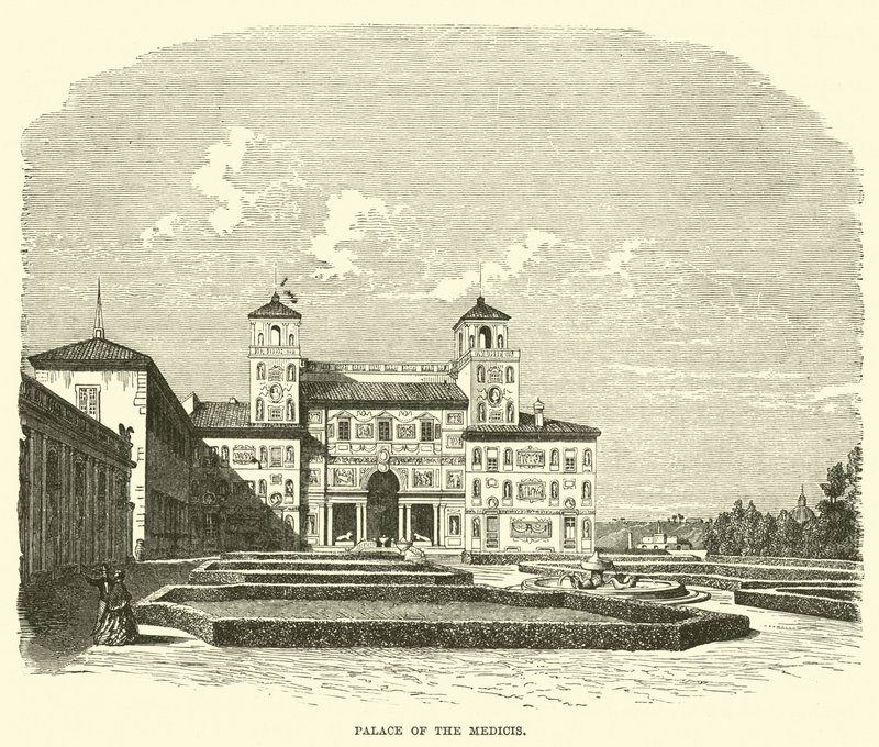 Palast der Medici von English School