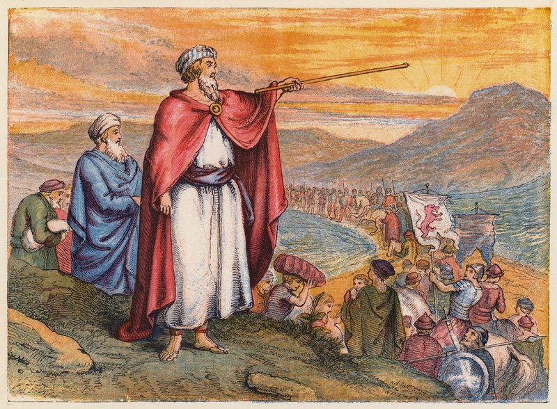 Durchquerung des Roten Meeres von English School