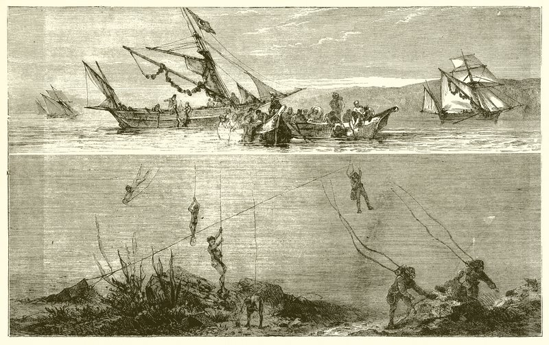 Perlenfischen von English School