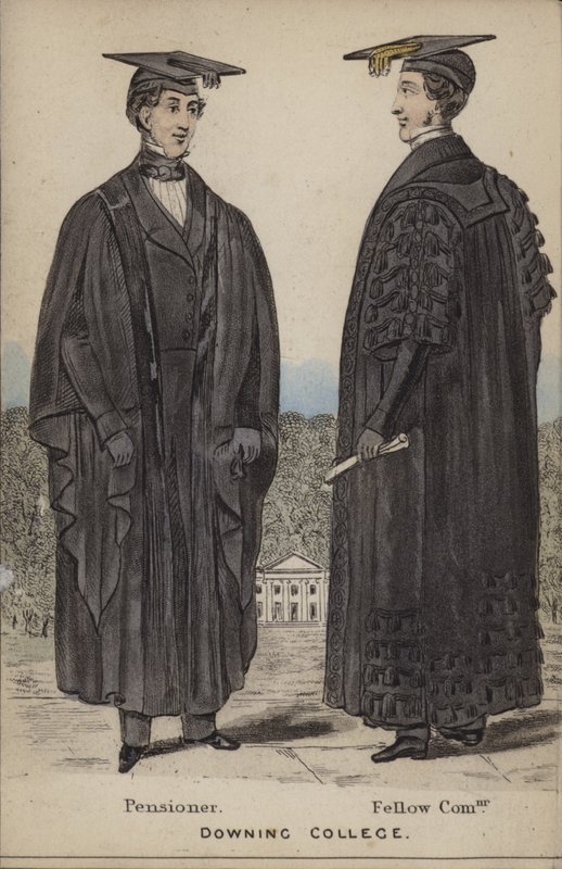Pensionär, Fellow Commoner, Downing College von English School