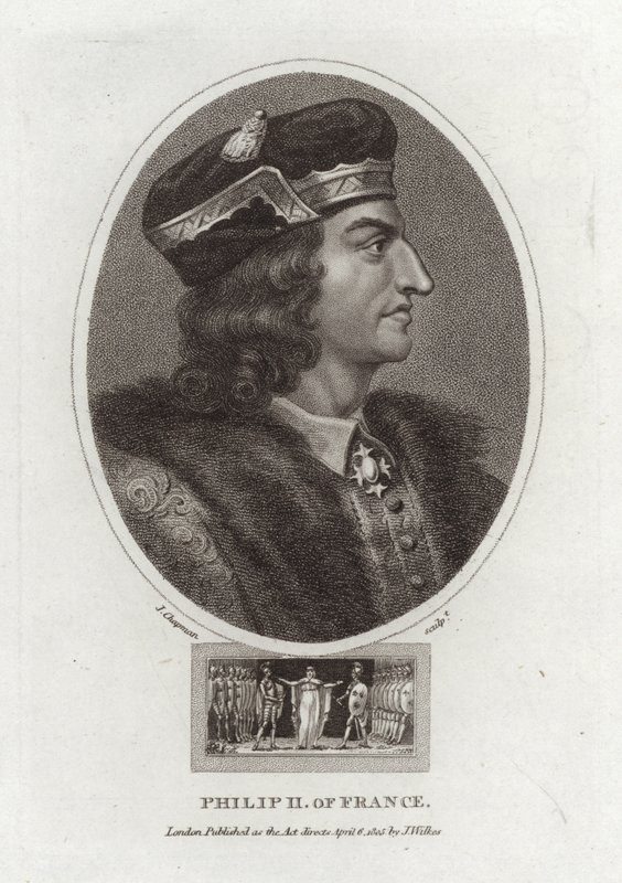 Philipp II. von Frankreich von English School