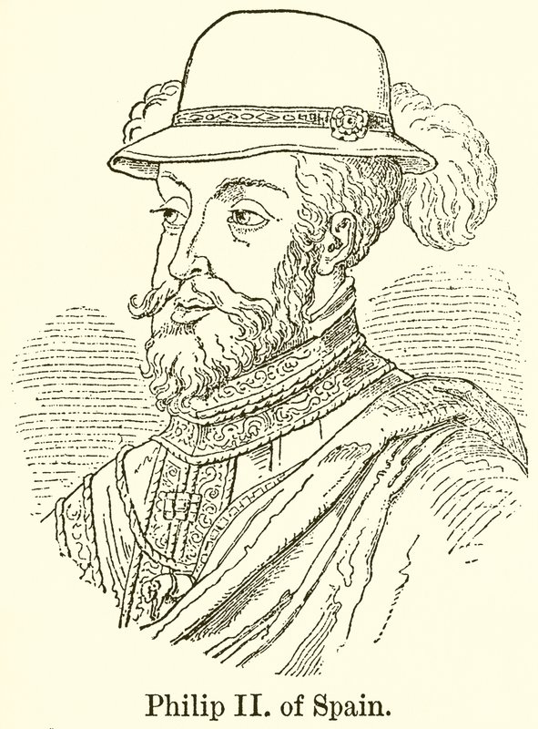 Philipp II. von Spanien von English School