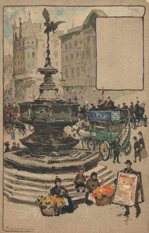 Piccadilly Circus, London von English School